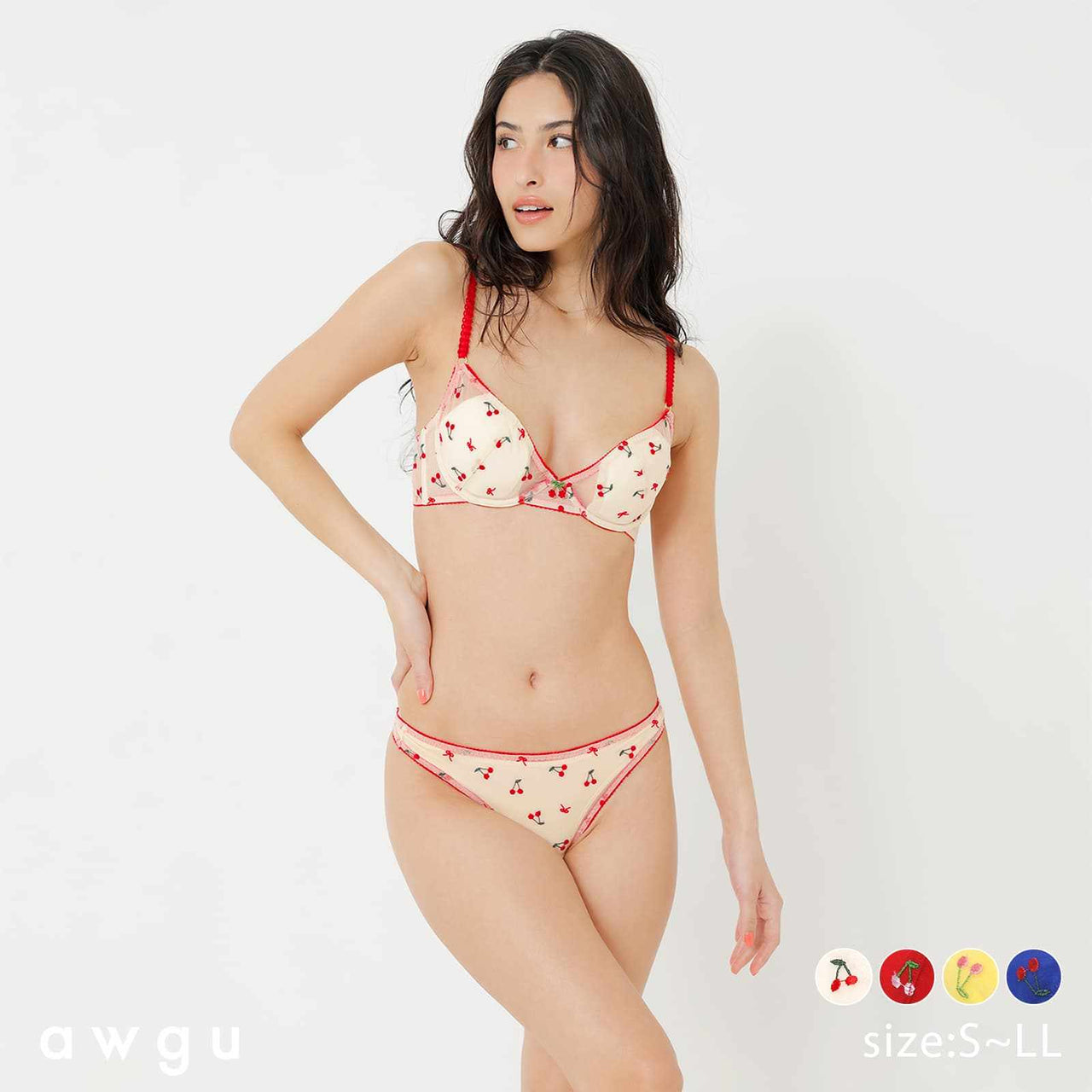 【Alisa Uenoプロデュース/awgu】CHERRY Series ブラジャー